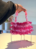 BLUSH BLOOM  Luxury Beaded Handbag