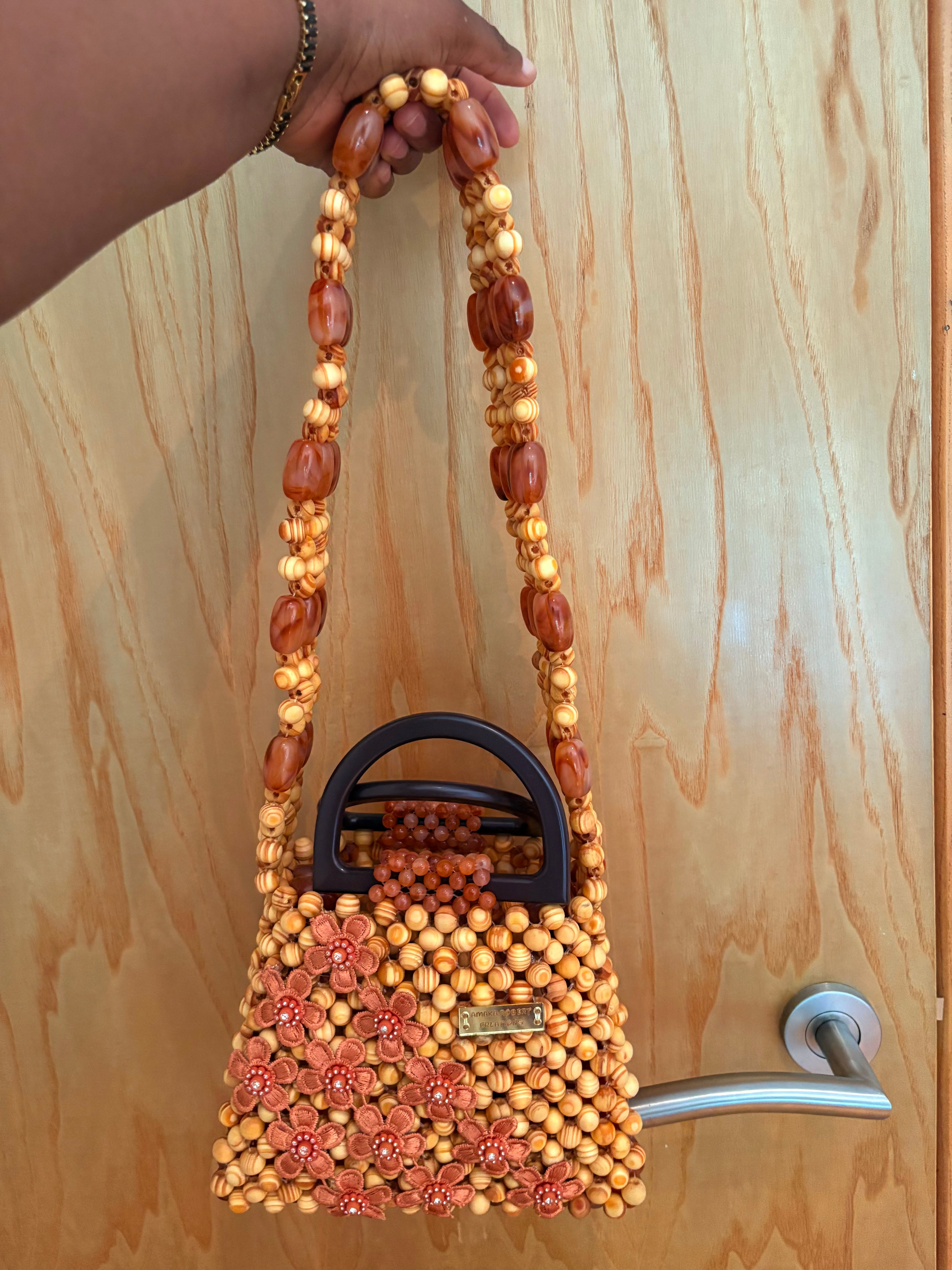 The TERRA BLOOM Beaded Bag